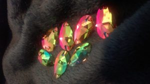 Designs by Dinah - Rhinestones - Rainbow